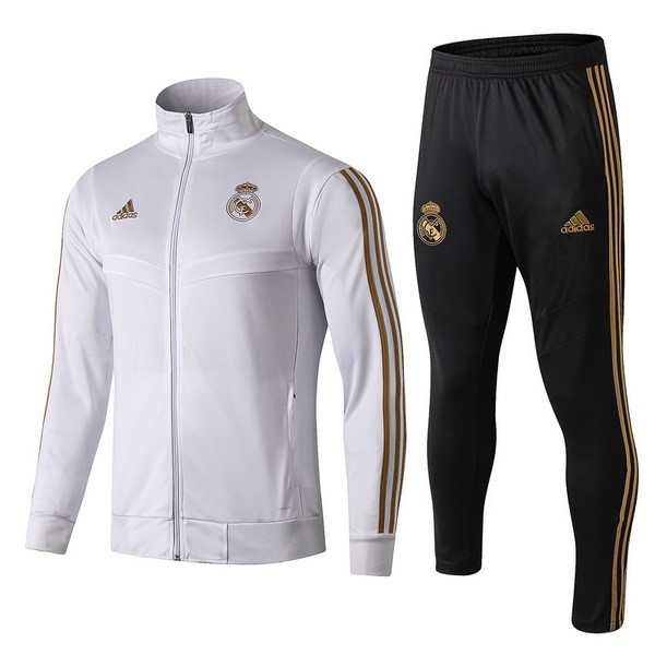 Chandal Niño Real Madrid 2019 2020 Blanco Amarillo